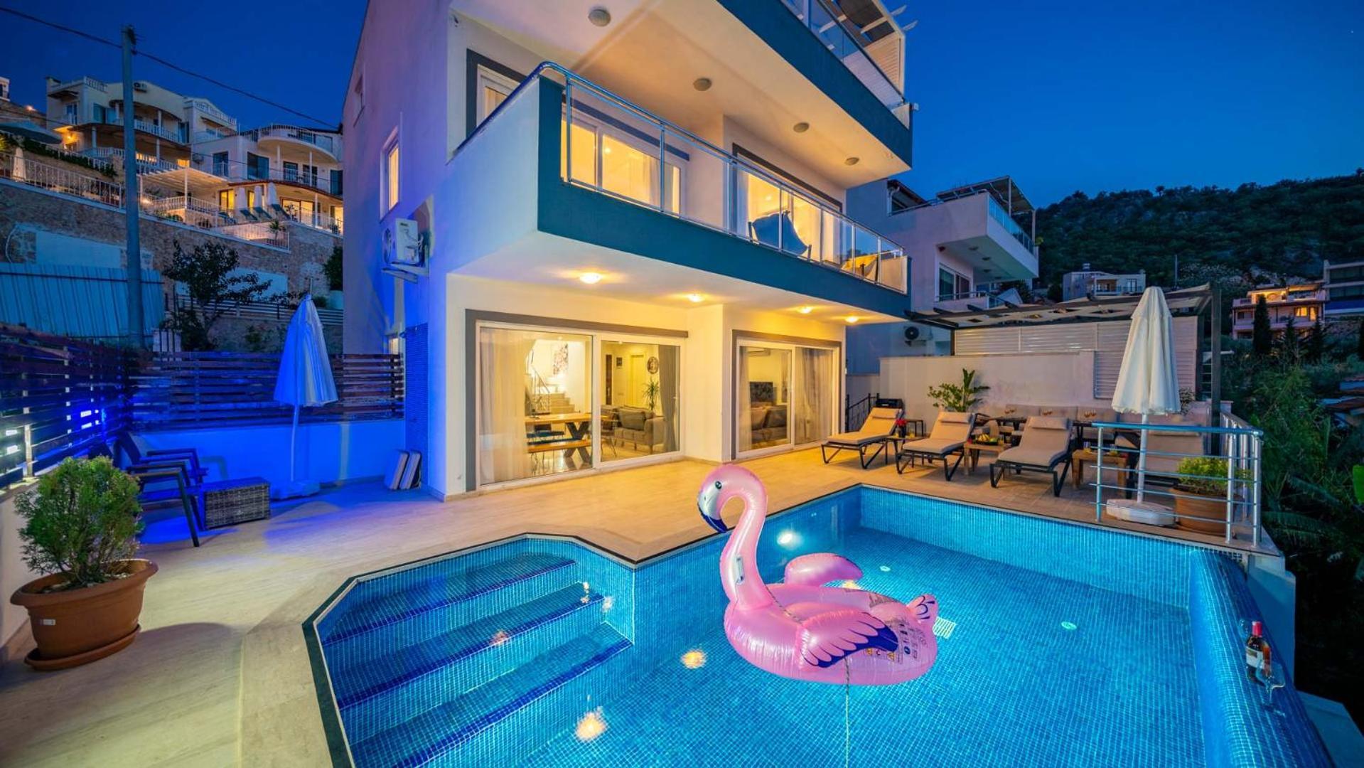 Villa Angel - Harika Manzara カシュ エクステリア 写真