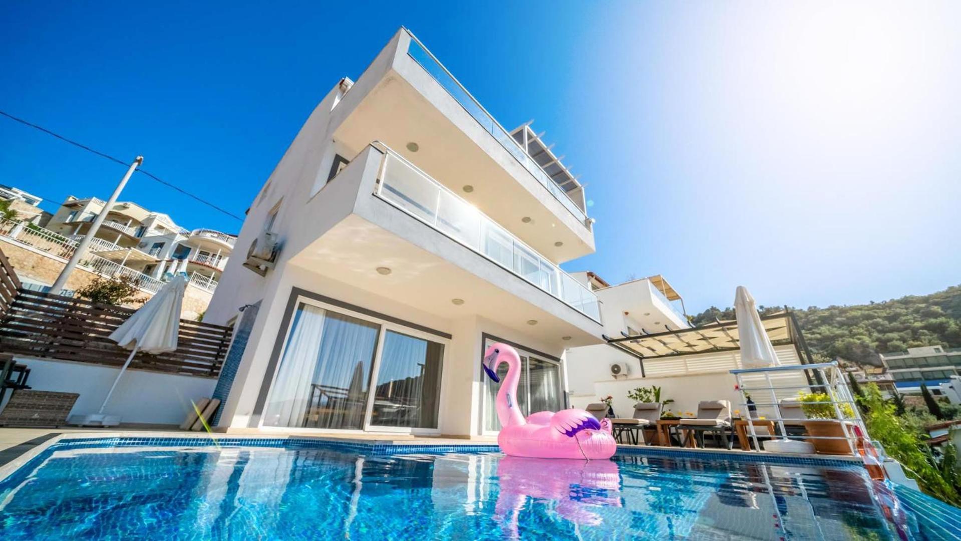 Villa Angel - Harika Manzara カシュ エクステリア 写真